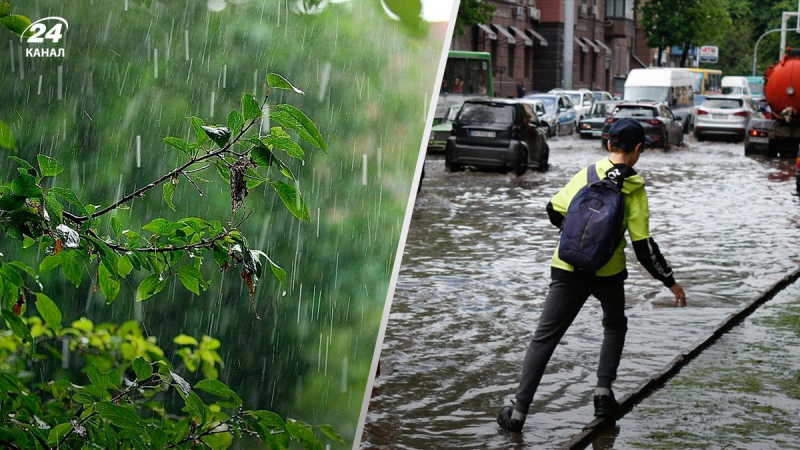 Es wird schlechtes Wetter geben: Gewitter werden fast die gesamte Ukraine treffen