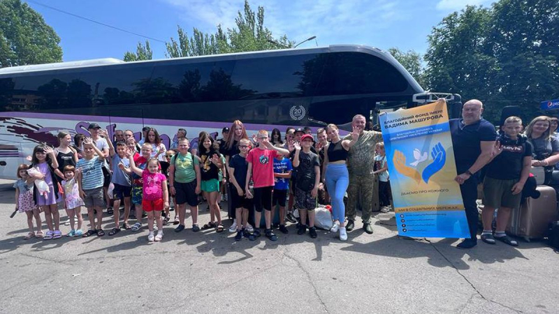 Dank der Vadim Mashurov Foundation können sich Kinder aus nicht besetzten Regionen in der Türkei erholen