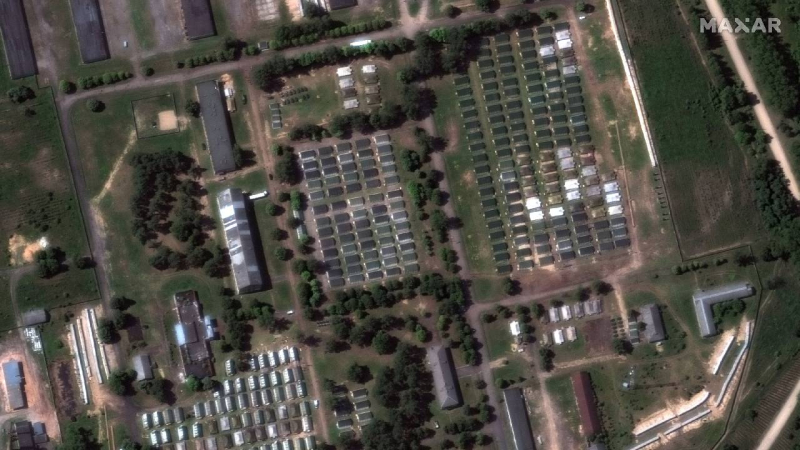 Die Technik wird immer größer: Neue Satellitenbilder des Wagner-Lagers in Weißrussland sind aufgetaucht