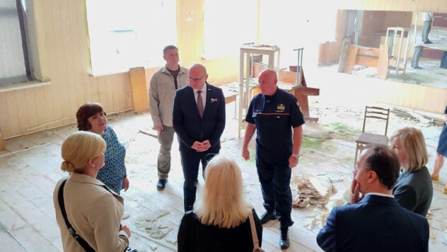 Der kroatische Außenminister besuchte Gostomel im Rahmen seines Besuchs in der Ukraine