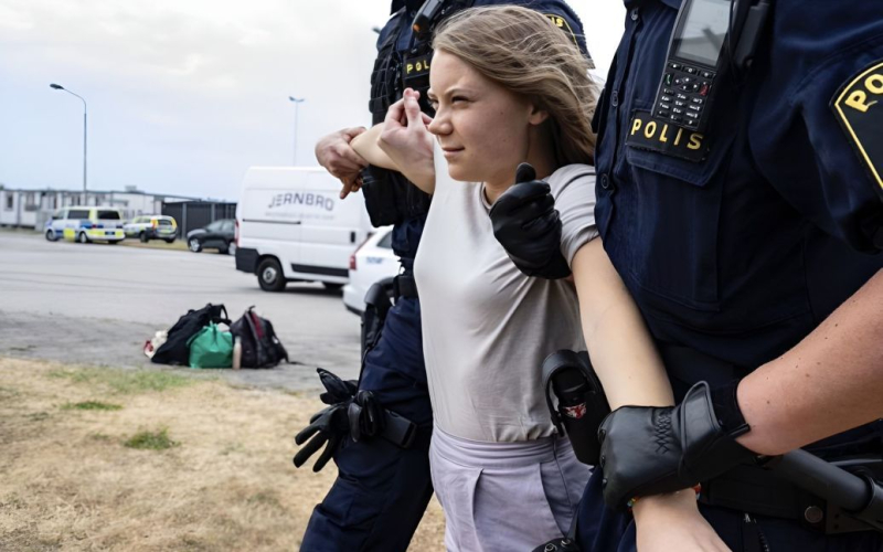 Greta Thunberg hätte ins Gefängnis gehen können, kam aber mit einer Geldstrafe davon