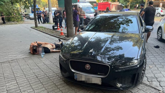 Ein Polizist wurde in Dnipro festgenommen, der einen Mann erschoss, als er ein Auto überprüfte