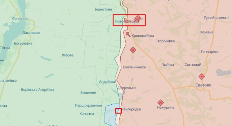 Offensive der RF im Bereich zweier Siedlungen in Richtung Kupjansk gescheitert
