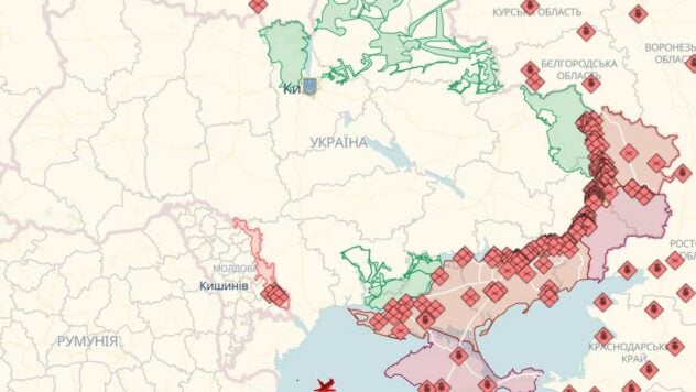 Online-Karte der Feindseligkeiten in der Ukraine: Wo die Kämpfe am 19.08.2023 stattfinden