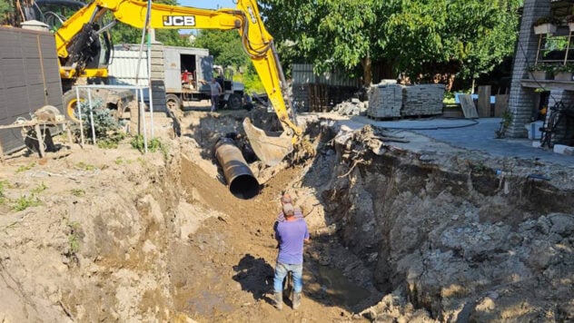 Einwohner von Schytomyr hatten aufgrund eines Unfalls kein Wasser mehr