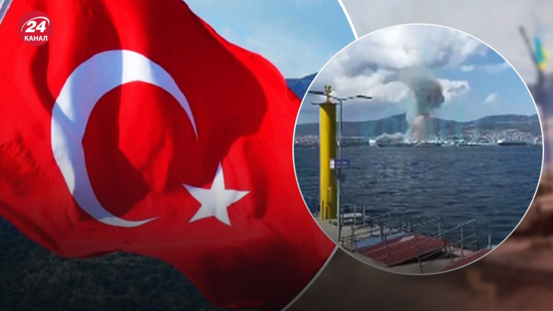 Wie ein Erdbeben: Eine gewaltige Explosion erschütterte den türkischen Hafen Derince