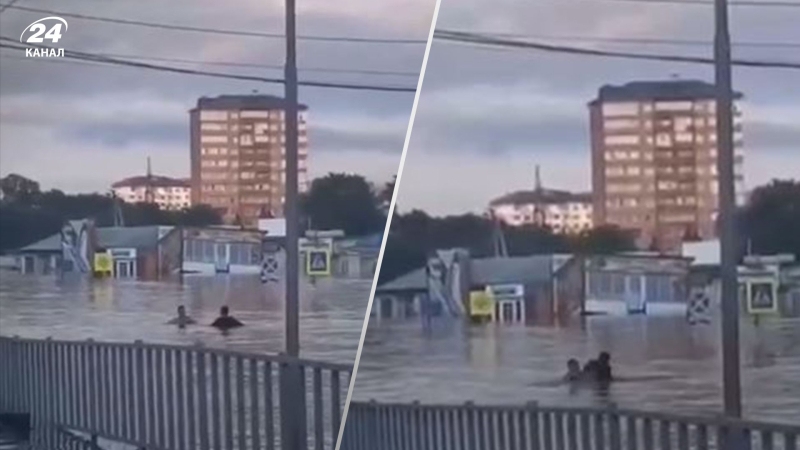 Sie kämpften bis zur Brust im Wasser und vor Kindern: Im überschwemmten Ussurijsk kam es zu heftigen Auseinandersetzungen zwischen RussenIn Russland ist kürzlich ein Damm gebrochen. Aus diesem Grund wurde Ussurijsk, die als zweitgrößte Stadt im Primorje-Territorium gilt, überschwemmt. Die Katastrophe hinderte die Russen jedoch nicht daran, die Dinge direkt im Wasser zu klären.</strong></p>
<p>In Ussurijsk kam es zu einem Handgemenge zwischen zwei Männern, als sie fast bis zum Hals im Wasser standen. Die durch den Dammbruch verursachte Katastrophe habe sie nicht aufgehalten, berichtet <strong>Channel 24</strong>.</p>
<h2 class=