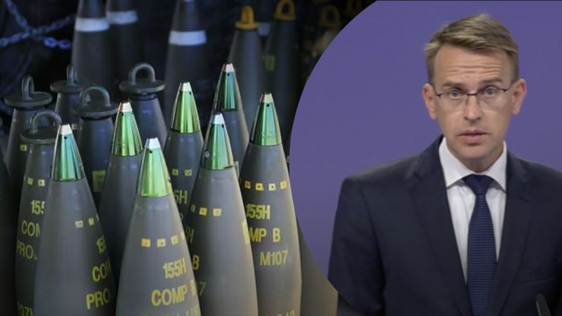 Wie viel Munition Ukraine von der geplanten Million erhalten: Die EU gab eine Antwort“ /></p>
<p>Die EU nannte die Zahl der in die Ukraine transferierten Artilleriegeschosse/Channel 24 Collage Der EU-Vertreter nannte die Anzahl der Granaten, die die Streitkräfte der Ukraine bereits erhalten haben.</strong></p>
<p>Der Sprecher der Europäischen Union, Peter Stano, sprach über den Plan Brüssels, der Ukraine beim Widerstand gegen die umfassende Aggression Russlands zu helfen. Der EU-Vertreter erläuterte, welchen Teil davon die Verbündeten bereits umsetzen konnten.</p>
<h2 class=