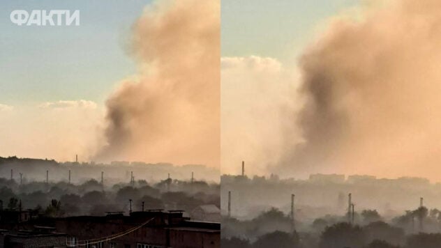 Es gab eine Explosion in der Nähe des Bahnhofs in Donezk