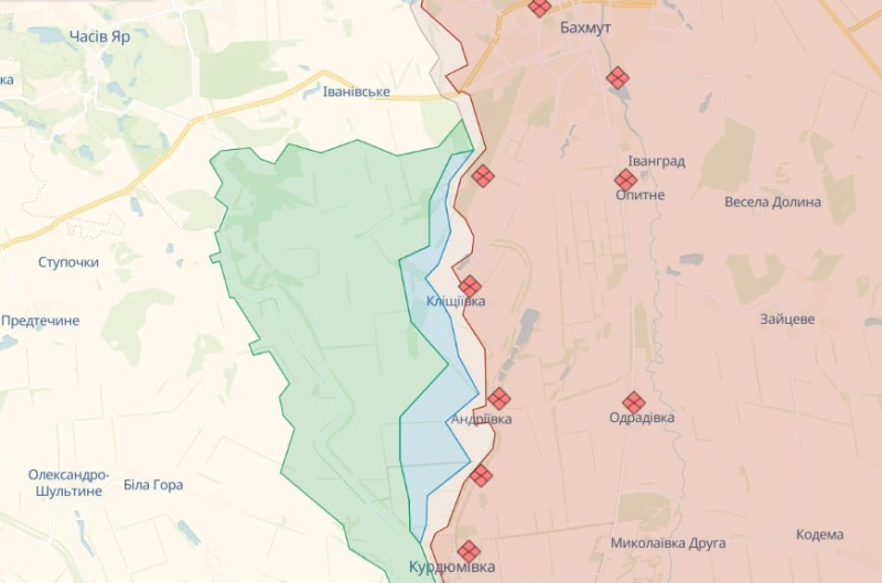 Heftige Kämpfe um Kleshcheevka und Teilerfolg bei Andreevka: DeepStateMap-Daten