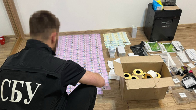 Sondereinsatz in 5 Gebiete: Die SBU hat den Plan zum Verkauf gefälschter Dokumente an Ausländer aufgelöst<img decoding=