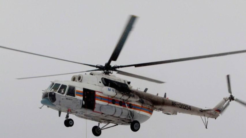 Die GUR hat den russischen Hubschrauber Mi-8 in die Ukraine gelockt: Die Arbeit mit der Besatzung ist im Gange