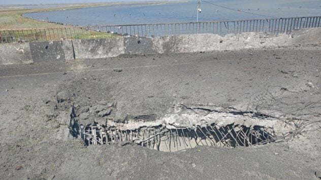 Die Russen haben die Chongarsky-Brücke blockiert und lassen nach dem UAF-Angriff niemanden hinein