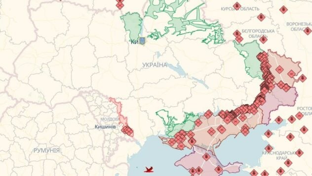 Online-Karte der Militäreinsätze in der Ukraine: Wo die Kämpfe am 13.09. stattfinden/2023