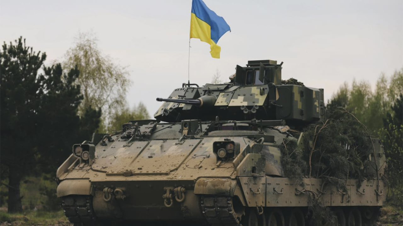 Kämpfer der Lyut-Brigade zeigten, wie sie Kleschievka befreiten