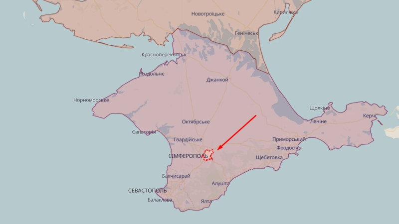 Explosionen im besetzten Simferopol: Auf dem Territorium einer Militäreinheit brach ein Feuer aus