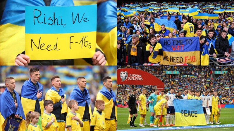 Die Ukraine wurde mit einer teilweisen Schließung der Tribünen für das nächste Qualifikationsspiel zur EM 2024 bestraft