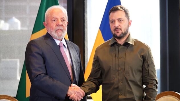 Zelensky traf sich mit dem Präsidenten Brasiliens in New York