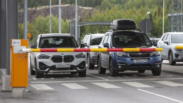 Ab dem 13. September hat Estland die Einfahrt von Autos mit russischen Nummernschildern verboten