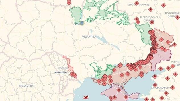 Online-Karte der Militäreinsätze in der Ukraine: Wo die Kämpfe am 28.09. stattfinden/2023