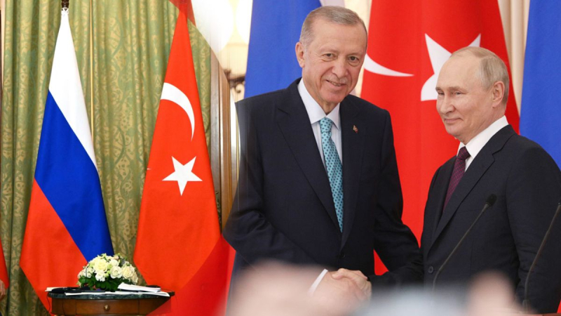 Der Westen ist besorgt über das freundschaftliche Treffen zwischen Erdogan und Putin, da ist immer noch der Unterwasserteil des Eisbergs, – NYT