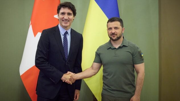 Selensky kam zu einem unangekündigten Besuch in Kanada an