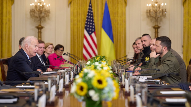 Genau das, was die Streitkräfte tun der Notwendigkeit der Ukraine: Selenskyj bezeichnete produktive Verhandlungen mit Biden als produktiv“ /></p>
<p>Foto: Büro des Präsidenten </p>
<p><img decoding=