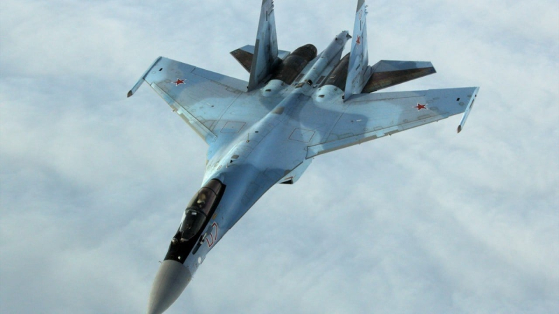 Friendly Fire: Russische Luftverteidigung hat ihre Su-35 in der Nähe von Tokmak abgeschossen