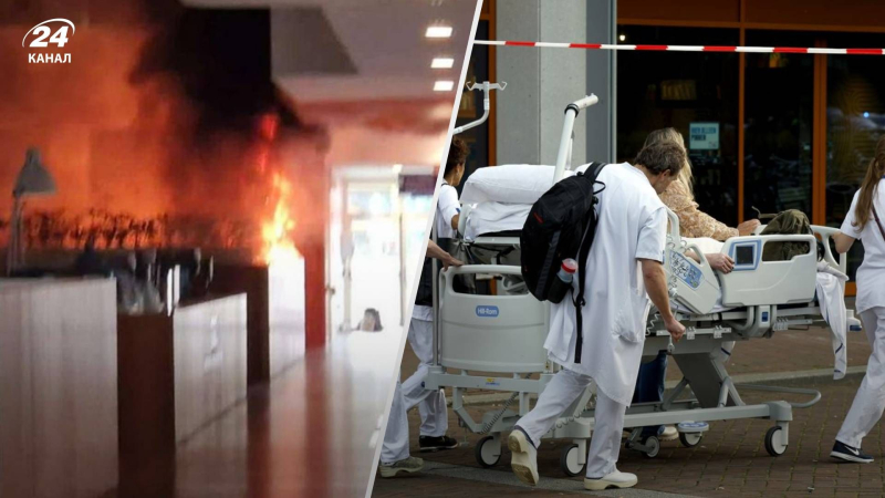 Ein Mann in einer kugelsicheren Weste eröffnete zuerst das Feuer und steckte dann ein Rotterdamer Krankenhaus in Brand: Es gibt Verletzte“ /></p>
<p>In Rotterdam kam es zu einer Schießerei/Collage 24 Channel</p>
<p _ngcontent-sc150 class=