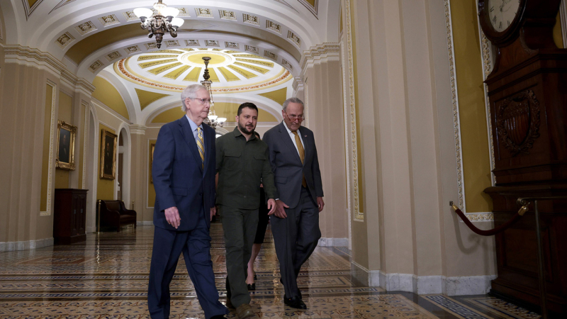 Rede vor dem Hintergrund der Offensive: Wird Selenskyj nach seinem Besuch im US-Kongress Hilfe für die Streitkräfte der Ukraine bekommen können