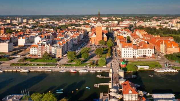 Der russische Fernsehsender gab in der Geschichte die polnische Stadt Elblag als Kaliningrad aus