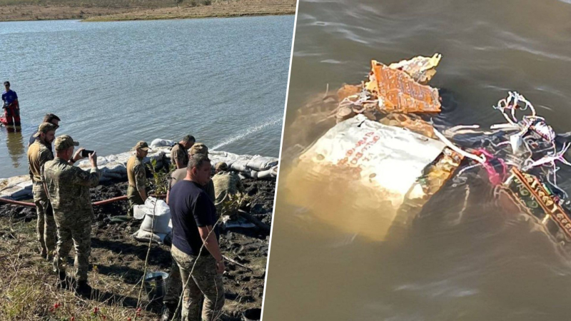 In einem See in Moldawien wurden Raketenfragmente gefunden