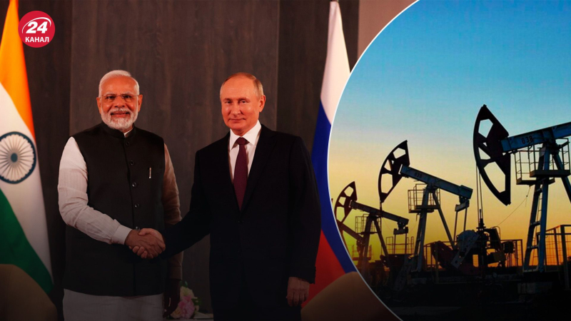 Formell nicht gegen Einschränkungen verstoßen: Was ist das? Weg zur Zusammenarbeit mit Indien hat Russland gefunden“ /></p>
<p>Indien importiert russisches Öl/Collage 24 Channel</p>
<p _ngcontent-sc94 class=