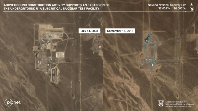  Graben Sie Tunnel und räumen Sie Straßen frei: Die USA, China und die Russische Föderation sind an Atomteststandorten aktiver geworden“ /></p>
<p class=