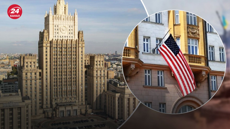 Russland weist zwei amerikanische Diplomaten wegen Spionageverdachts aus : Die USA versprachen, zu reagieren“ /></p>
<p>Russland hat zwei amerikanische Diplomaten ausgewiesen/Collage 24 Channel</p>
<p _ngcontent-sc94 class=