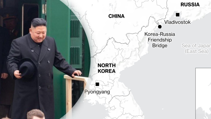 Der Panzerzug des Diktators ist bereits in Russland: Kim Jong-un fährt nach Wladiwostok, um Putin zu sehen
