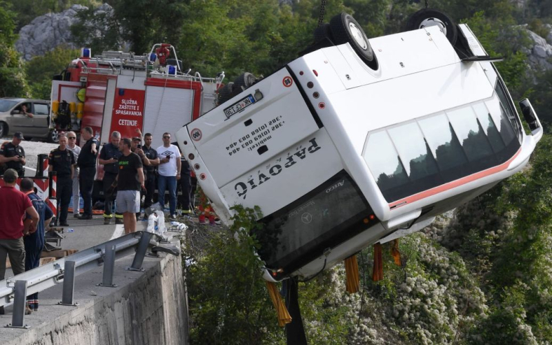 Ukrainer waren in einen tödlichen Busunfall in Montenegro verwickelt: Details, Fotos