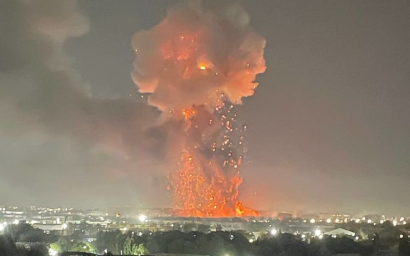 Ein kraftvoller Ton war zu hören Explosion in der Hauptstadt Usbekistans (Video)