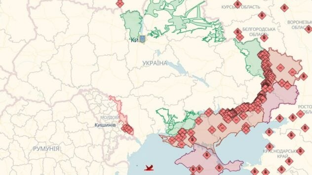 Online-Karte der Militäreinsätze in der Ukraine: Wo die Kämpfe am 22.10. stattfinden/2023