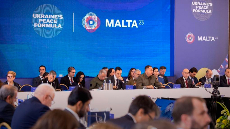 5 wichtige Punkte: Das OP fasste die Ergebnisse des Gipfels in Malta zur ukrainischen Friedensformel zusammenErmak fasste die Ergebnisse des Gipfels in Malta zusammen/Ermaks Telegramm

<p _ngcontent-sc94 class=