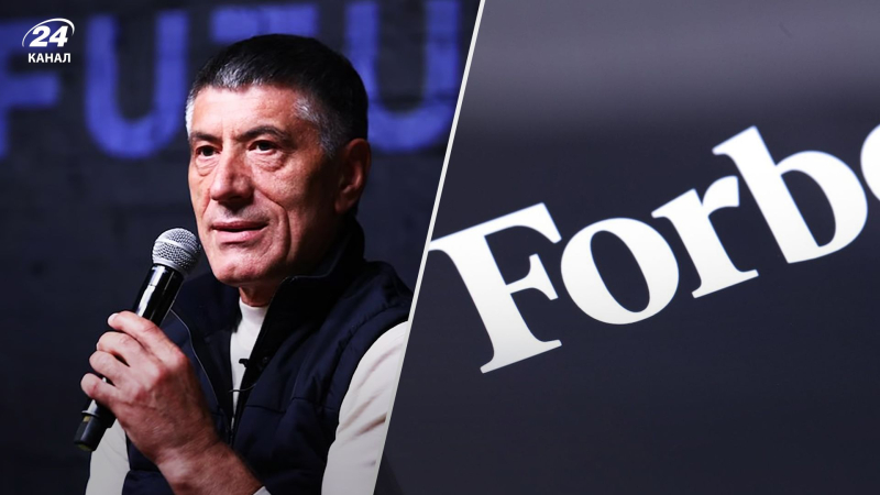 Der Kreml-Oligarch scheint die Forbes-Publikation heimlich gekauft zu haben: Er hat das Geheimnis verraten, als er prahlte.“ /></p>
<p> Musaev prahlte damit, dass er Forbes/Kanal 24 Collage erworben hatte</p>
<p _ngcontent-sc94 class=