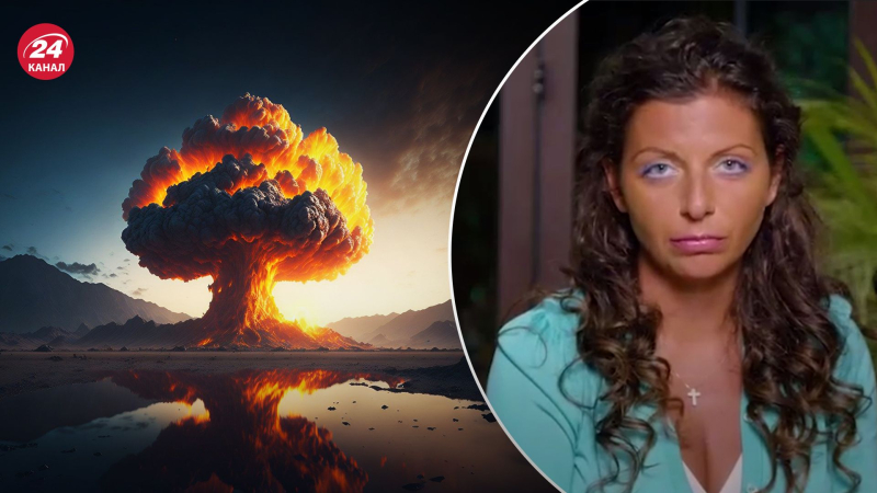 "Kein Problem das wird es nicht geben“: Simonyan schlug vor, eine Atomexplosion über Sibirien anzuordnen“ /></p>
<p>Simonyan schlägt vor, eine Atomexplosion zu arrangieren/Collage 24 Channel</p>
<p _ngcontent-sc94 class=