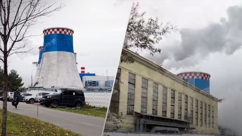 Moskau ist bedeckt schwarzer Rauch: Im örtlichen Wärmekraftwerk kam es zu einem Großbrand“ /></p>
<p>In Moskau brannte eine Gasleitung auf dem Gelände des Wärmekraftwerks/Collage 24 Channel</p>
<p _ngcontent-sc94 class=