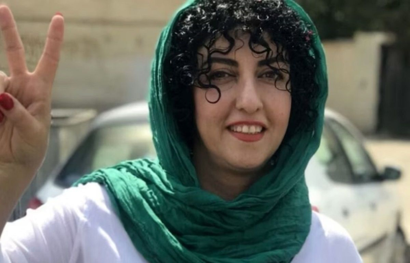 Erhielt den Friedensnobelpreis Preis Narges Mohammadi“ /></p>
<p>Friedensnobelpreis an Narges Mohammadi verliehen/Zentrum für Menschenrechte im Iran</p>
<p _ngcontent-sc94 class=