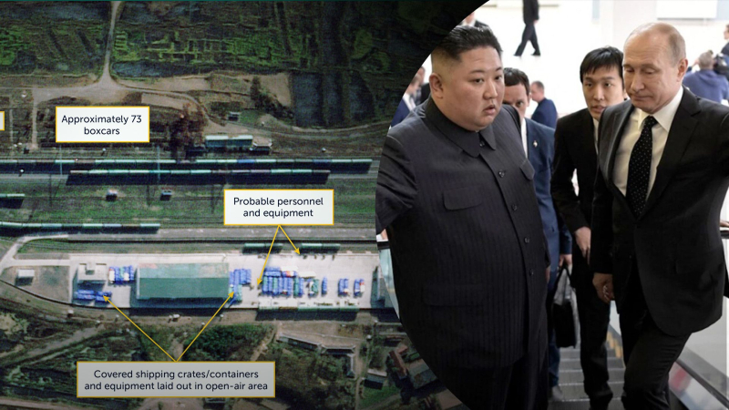 Nordkorea hat den Transport nach Russland stark ausgeweitet: Satellitenbilder von Veränderungen nach dem Treffen zwischen Kim und Putin