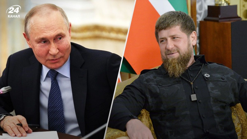 Putin hat vielleicht welche Informationen: Warum er Kadyrow so leidenschaftlich unterstützt“ /></p>
<p>Russen berichteten, dass Putin ein Arbeitstreffen mit Kadyrow abhielt/Collage von Channel 24 </p>
<p _ngcontent-sc150 class=