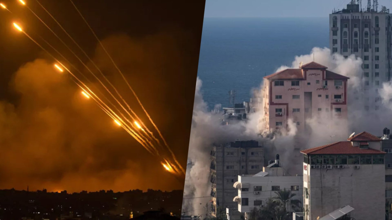 Israel hat den Gazastreifen während der Evakuierung der Palästinenser angegriffen, – WP