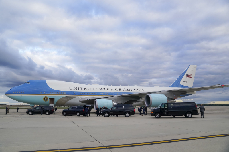 Joe Biden kam in Israel an (Foto)