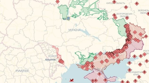 Online-Karte der Militäroperationen in der Ukraine: Wo die Kämpfe am 03.10. stattfinden /2023