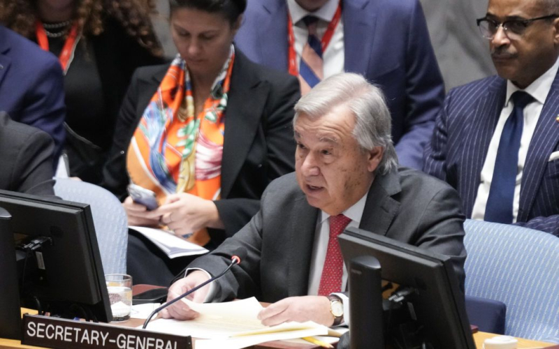 Skandal bei den Vereinten Nationen: Israel fordert Generalsekretär Guterres zum sofortigen Rücktritt auf